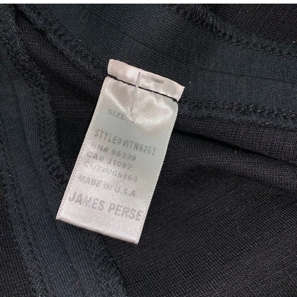 James Perse Sheath Dress Crewneck Tencel - Picture 7 of 7